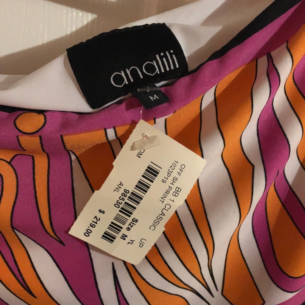 Analili off the shoulder dress NWT never worn!!!